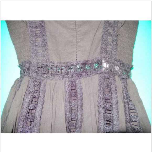 Free People FP One Verona Black Lace Mini Dress - Picture 6 of 7